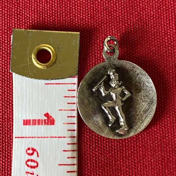 VTG I JMS I Sterling Drum Majorette + Baton Charm - Picture 5 of 16